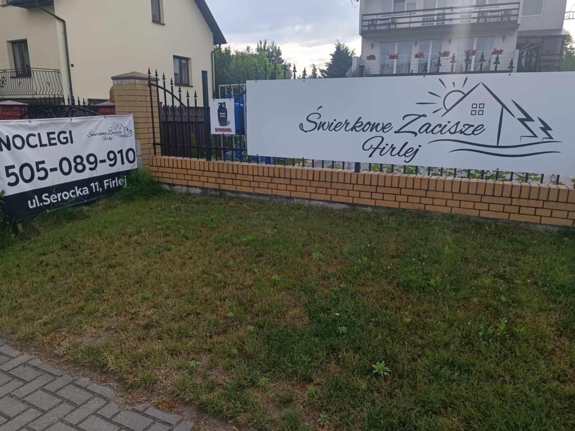 Swierkowe Zacisze Hotel Firlej Eksteriør bilde